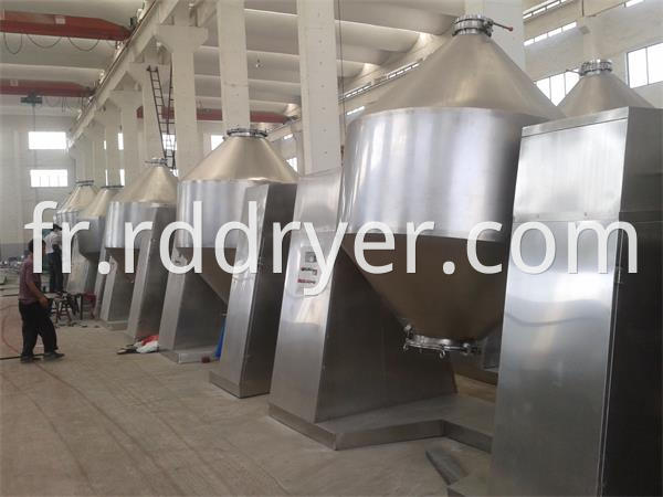 Low Temperature Cone Vacuum Dryer for Heat Sensitive Material